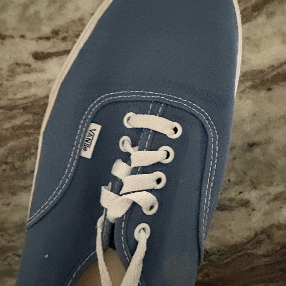 Vans Mens Classic Blue Sneakers - Picture 4 of 7